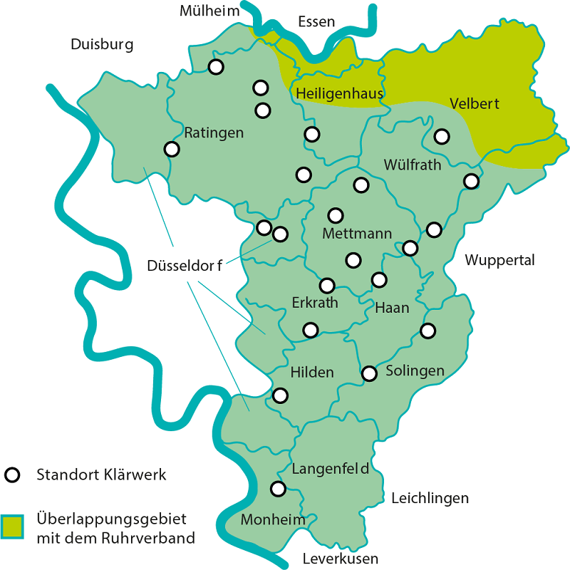 ABWASSER - Klärwerke Map
