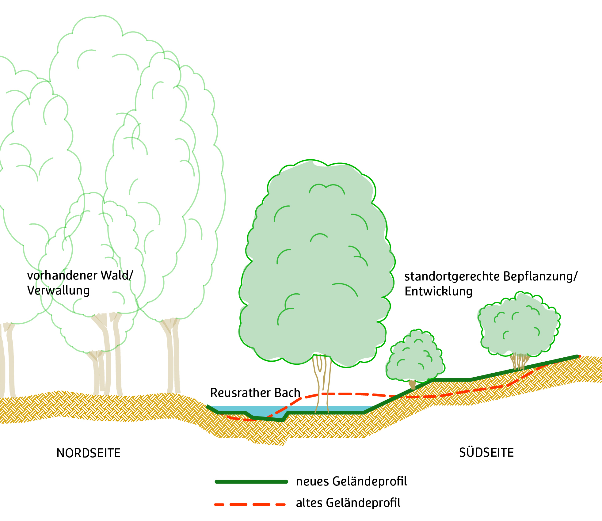grafik neues gewaesserbett reusrather bach