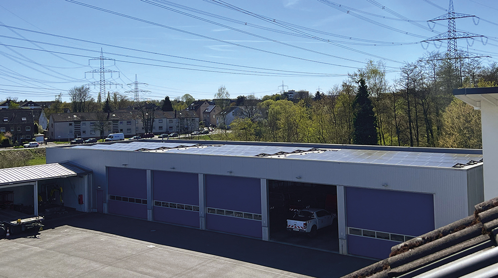 photovoltaikanlage betriebshof hilden