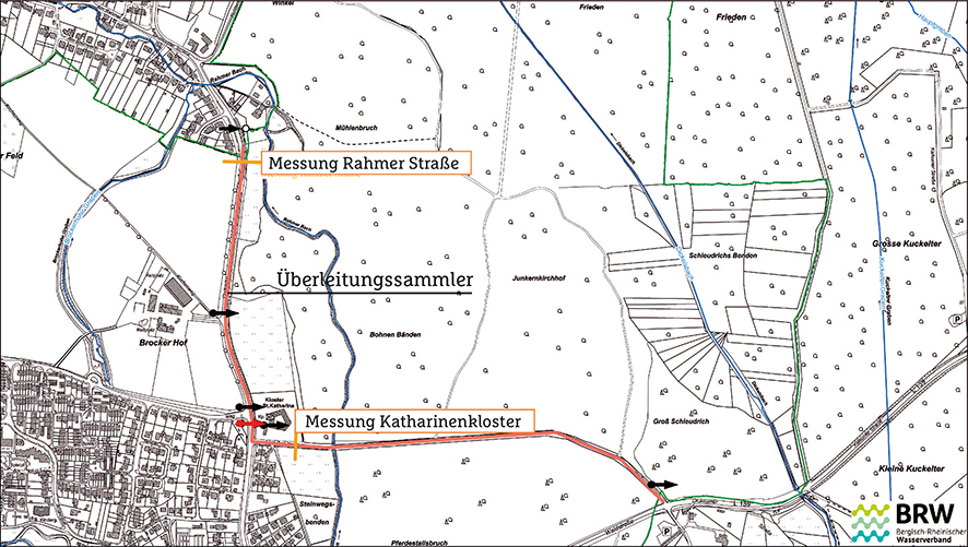 ueberleitungssammler lintorf angermund brw