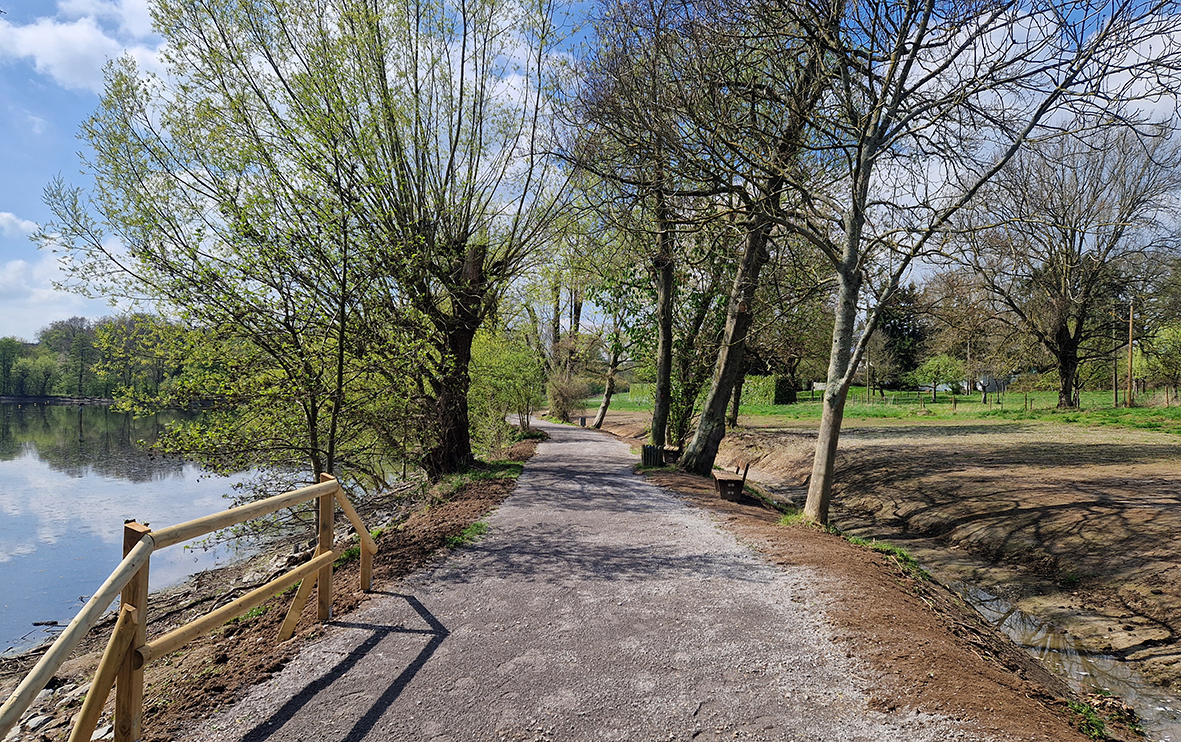 weg abtskuecher teich